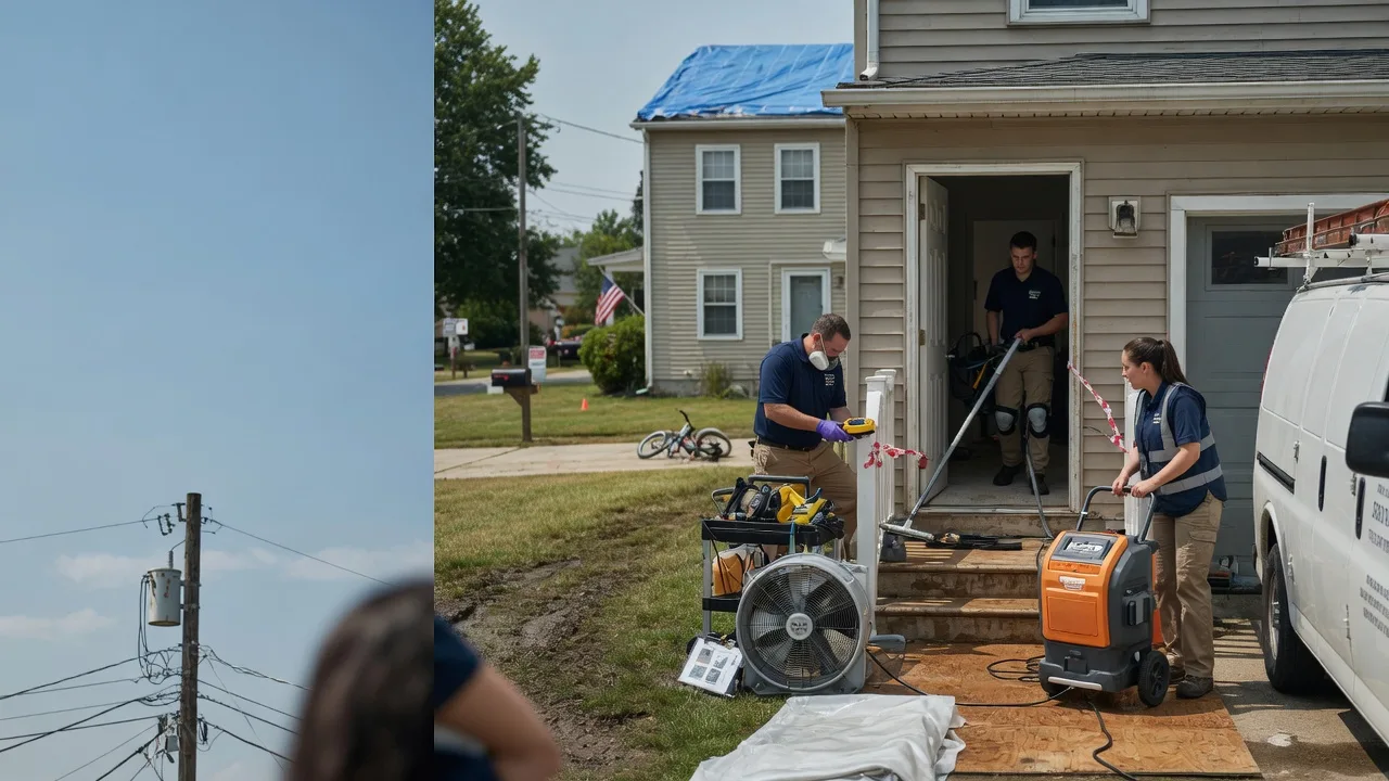 Water Damage Repair in White Deer, PA near me